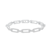 لينكس / سوار بتصميم متعدد باللون الفضي