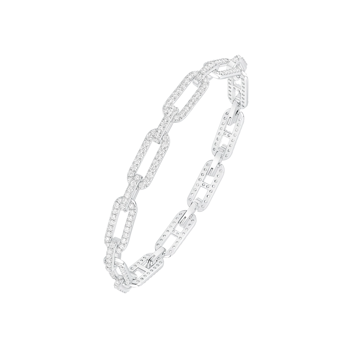 لينكس / سوار بتصميم متعدد باللون الفضي