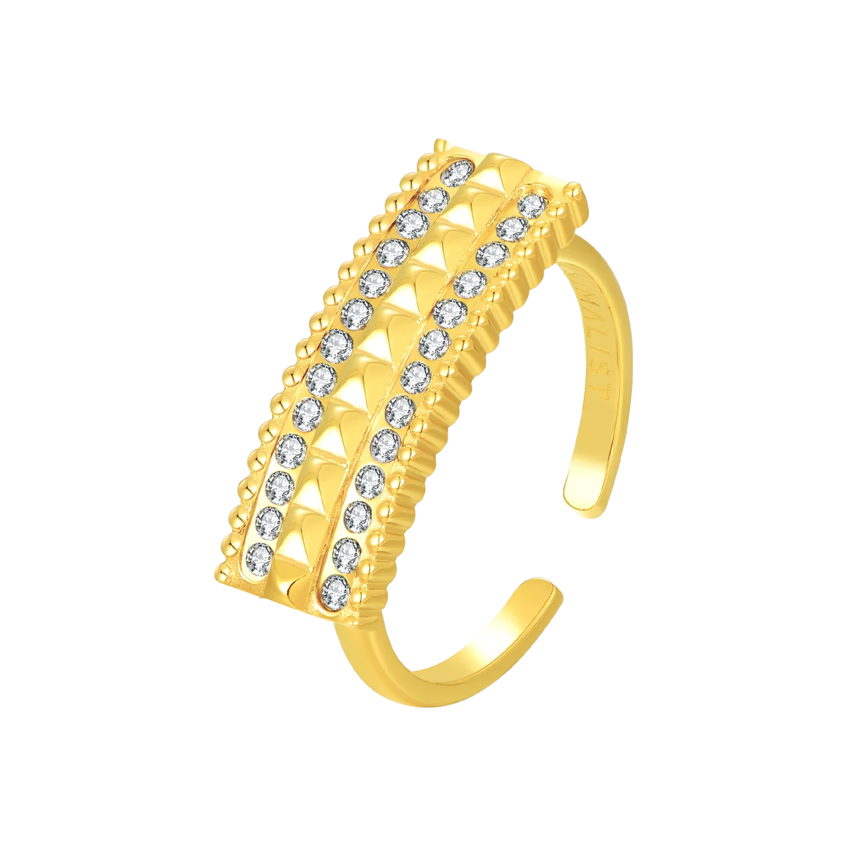 نورة / طقم باللون الذهبي