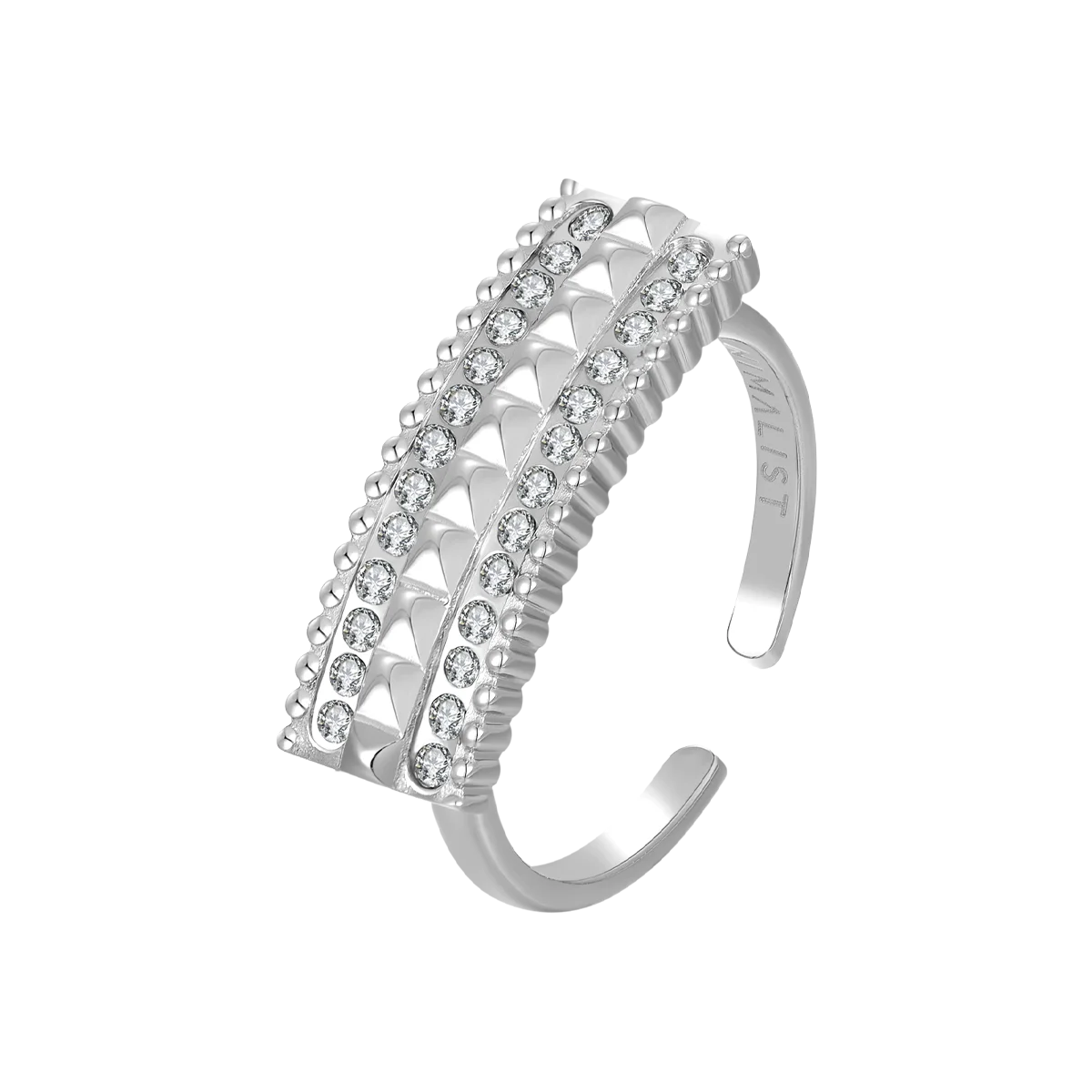 نورة / خاتم باللون الفضي