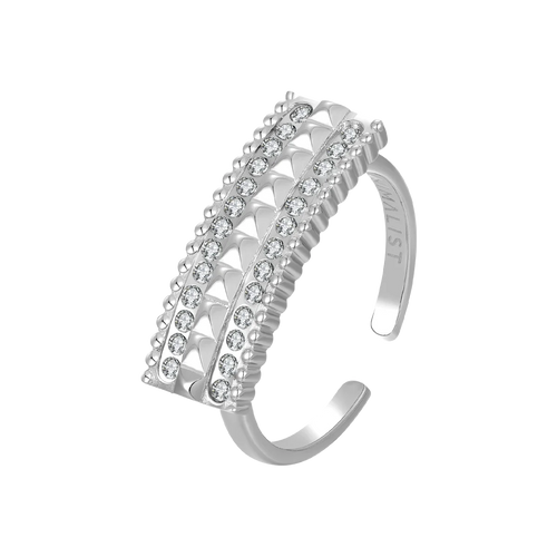 نورة / خاتم باللون الفضي