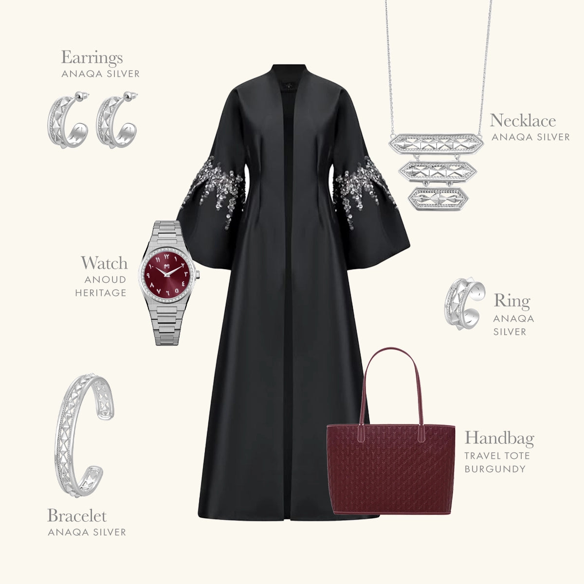 أناقة / خاتم فضي