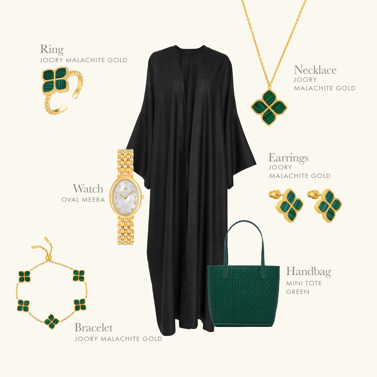 جوري / عُقد اللؤلؤ بلون الذهب