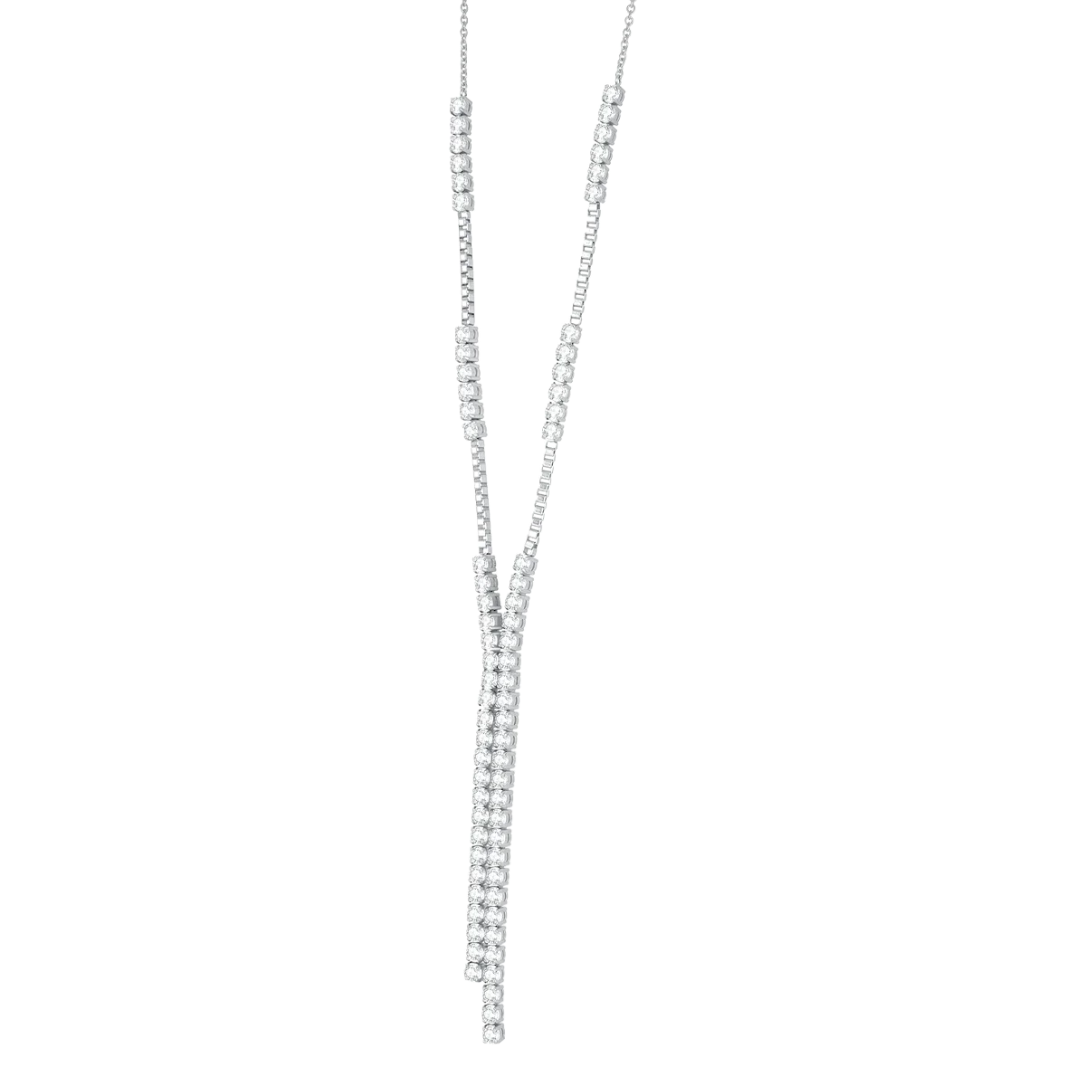 تنس / قلادة باللون الفضي