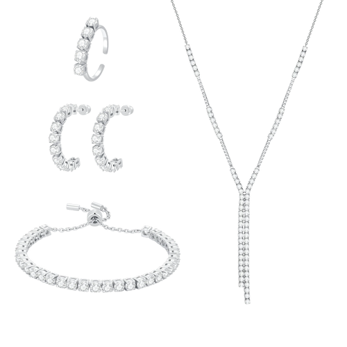 تنس / طقم باللون الفضي