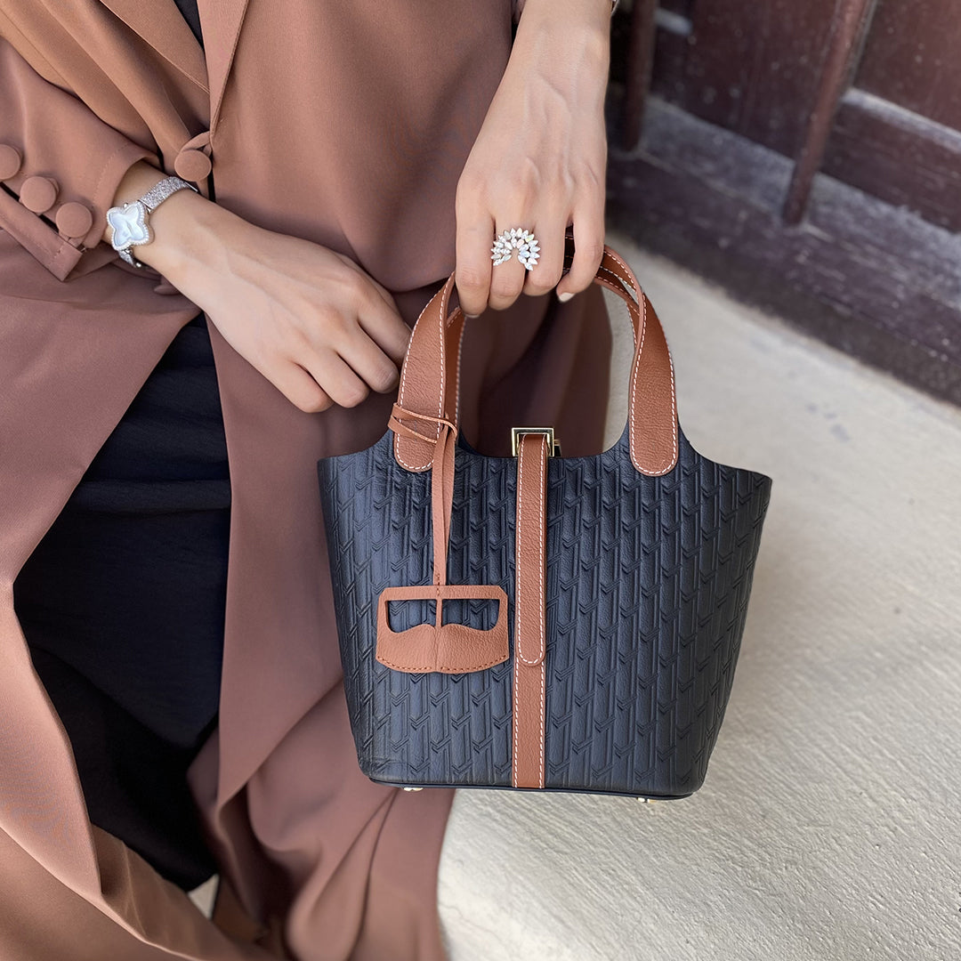 شنطة اليد اليازية / بورغندي