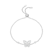 بترفلاي / سوار باللون الفضي