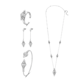 لانترن / طقم باللون الفضي