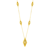 لانترن / قلادة باللون الذهبي