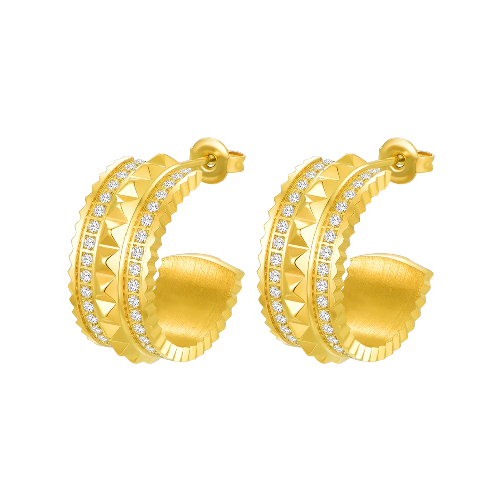 شمس / طقم باللون الذهبي