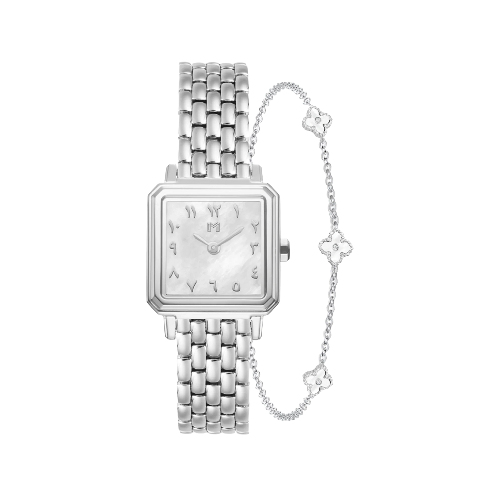 بوكس هديه عبير / طقم  توليب الفضي