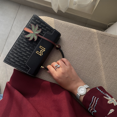 شنطة اليد حصة / أسود