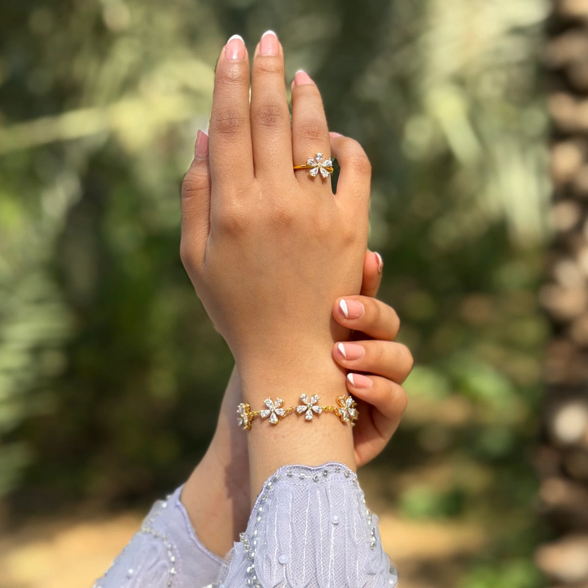 ديزي فلاور / خاتم باللون الذهبي