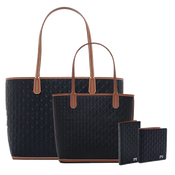 ترافل توت /أسود مع تان