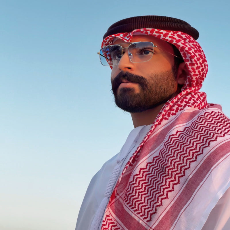 العنصر - مرآة فضية / زرقاء