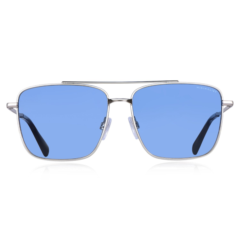 العنصر - مرآة فضية / زرقاء