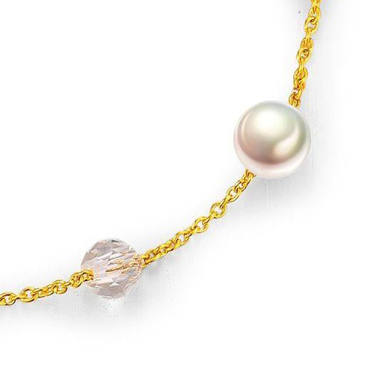 Sphere / Pearl Gold Crystal - minimalistae