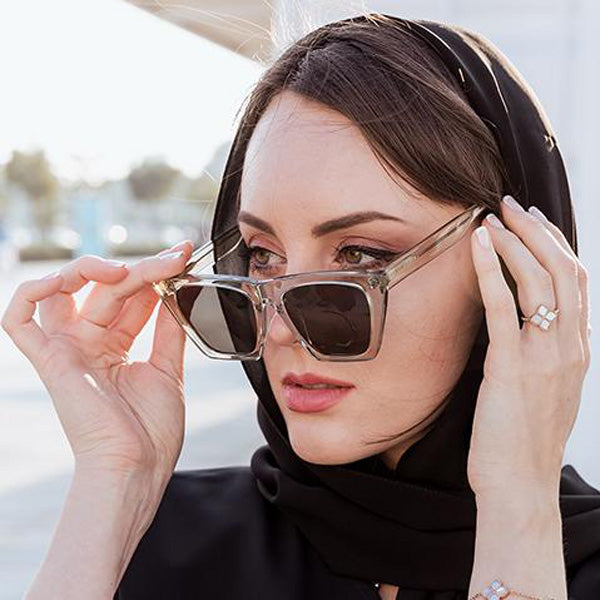 أيكون - شفاف / رمادي