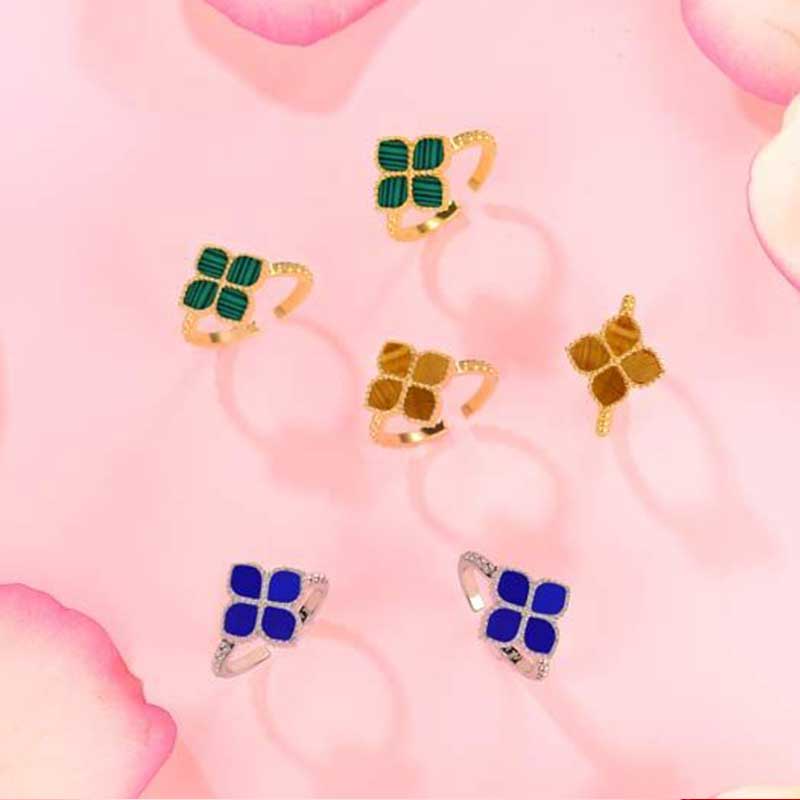 جوري / خاتم اللؤلؤ بلون الذهب